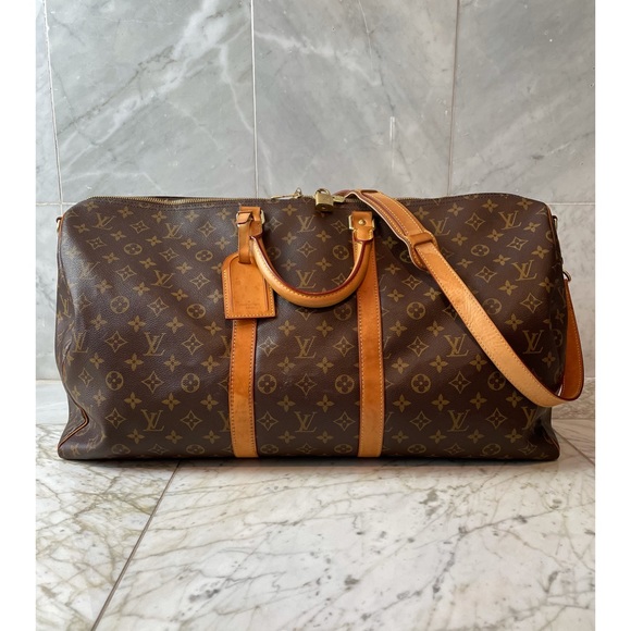 Louis Vuitton Handbags - SOLD⚜️Louis Vuitton Monogram Keepall 55 Bandouliere